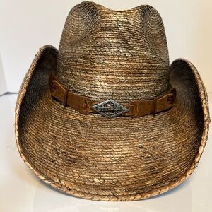 Women’s STETSON hat, leather detail